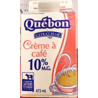 Quebon Cafe cream - 10%