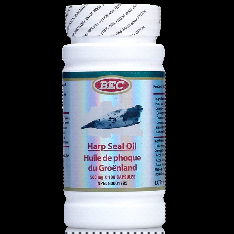 BEC HARP SEAL OIL-500MG*300CAPSULES