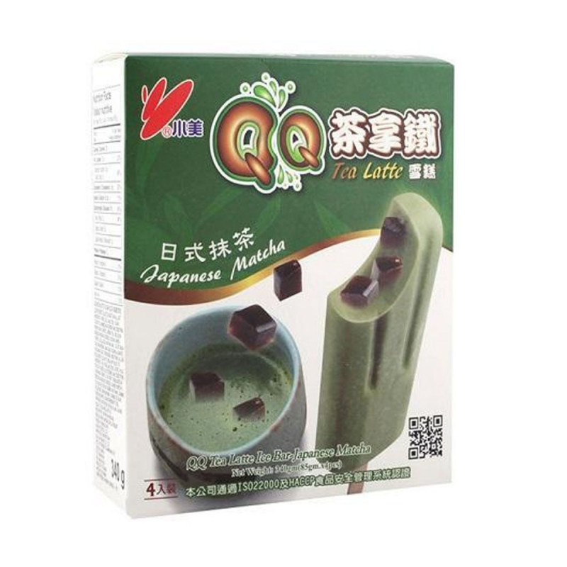 Xiao Mei QQ Tea Latte Ice Bar Japanese Matcha
