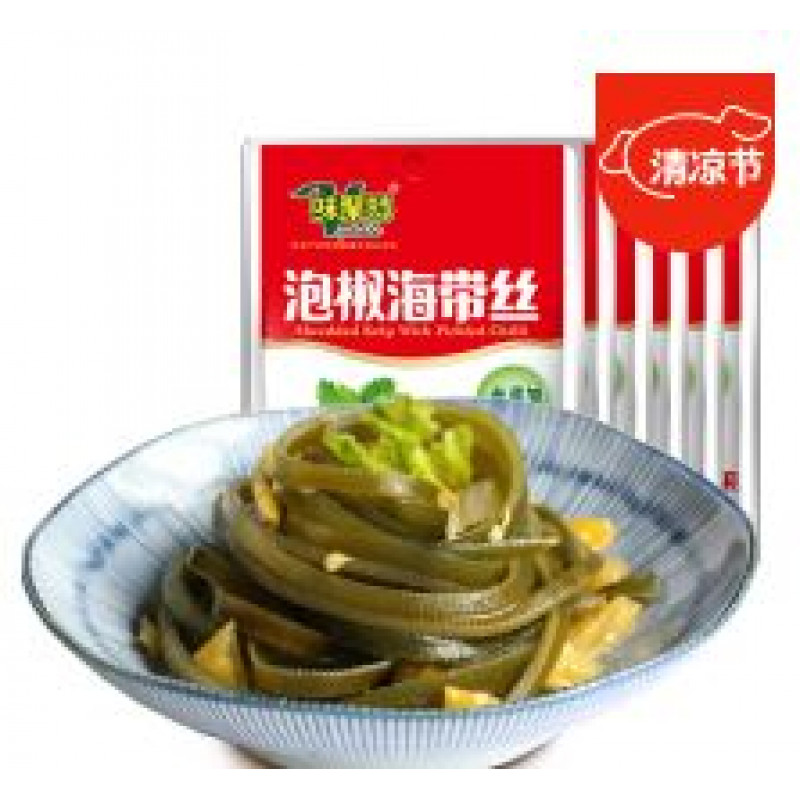 Weijute Pickled Pepper Kelp Shredded-5 Packs