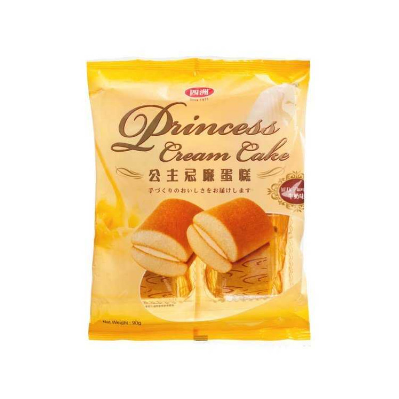 Sizhou Princess Cream Cake-90G (Milk)