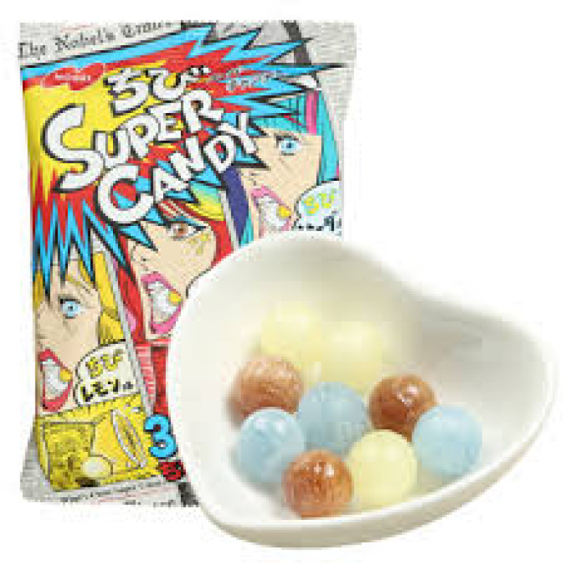 Nobel Chibi Super Sour Candy 3 kinds