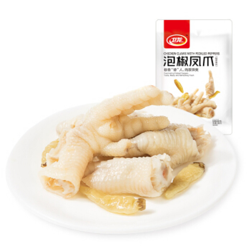 Weilong Chicken Feet with Pickled Peppers