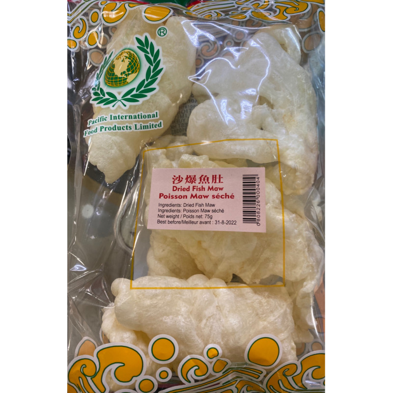 Dried fish maw