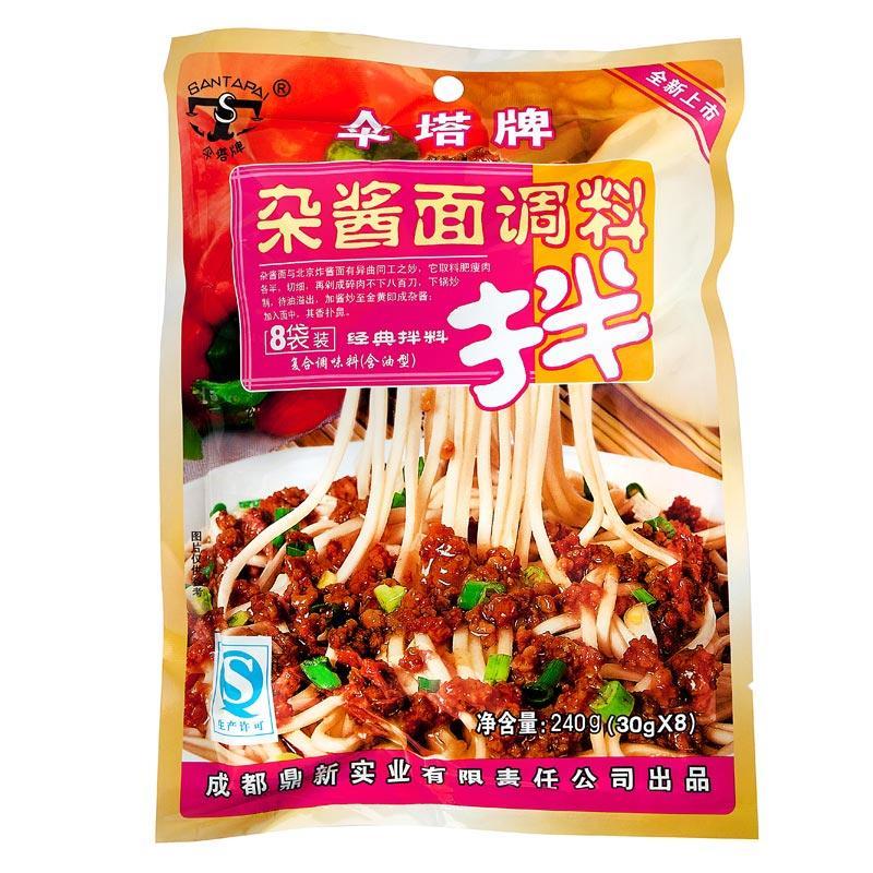 SANTA: Seasoning for ZaJiang Noodle-8 packs