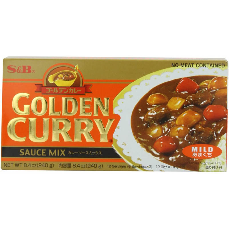 S&B Golden Curry-curry sauce mix-Mild