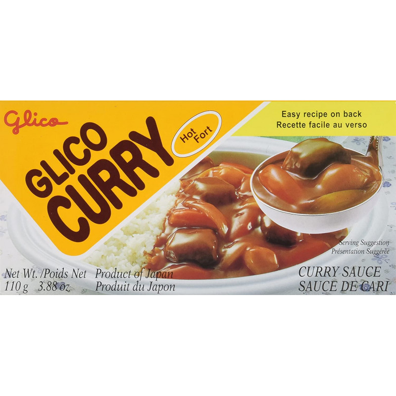 GLICO：Curry Paste (Hot）-220g
