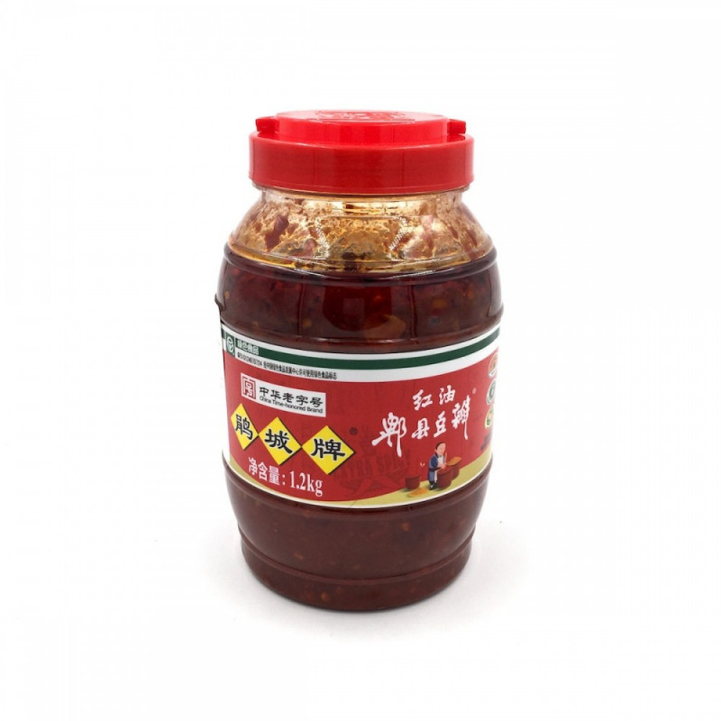 JUANCHENGPAI: Pixian Soybean Paste with Red Oil-1.2kg