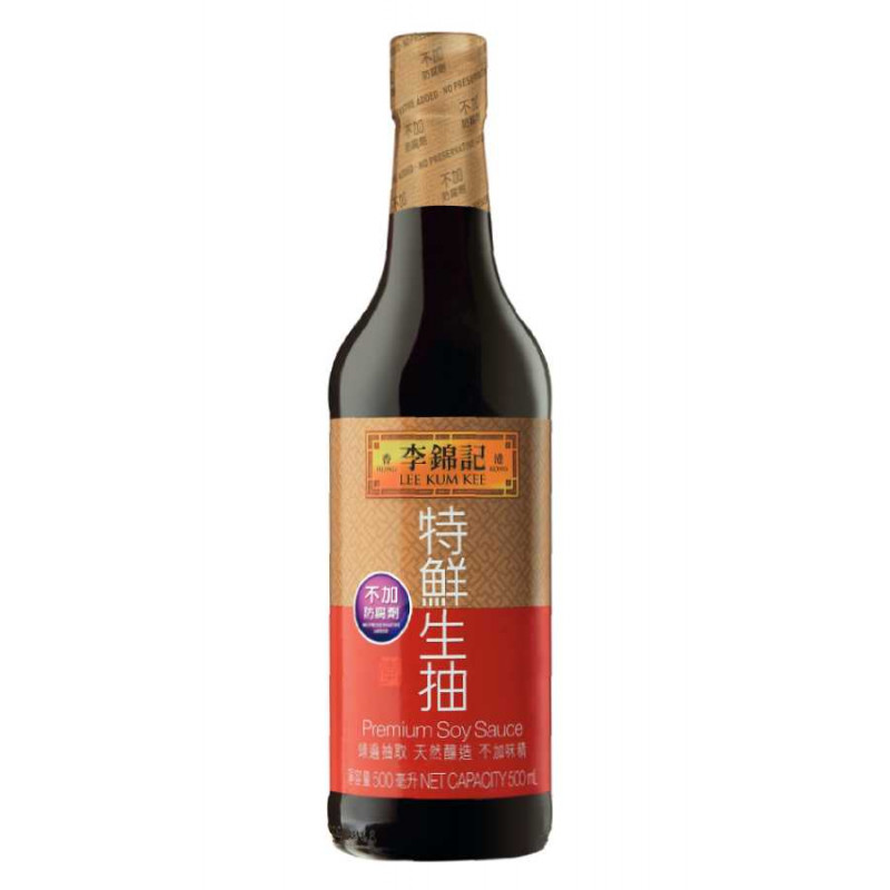 Lee Kum Kee: Premium Soy Sauce-500ml