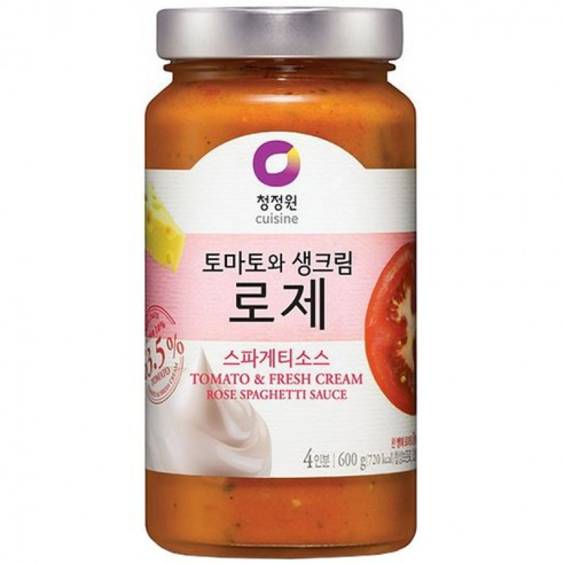 Cuisine：Tomato&Fresh Cream Rose Spaghetti Sauce-600g